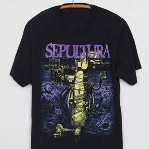 Sepultura Chaos AD Heavy Metal Short Sleeve Tee Sepultura Shirt T-shirt